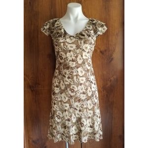 Ralph Lauren Silk Floral Dress